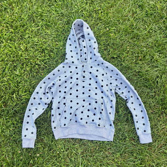 Polkadot Henley Hoodie