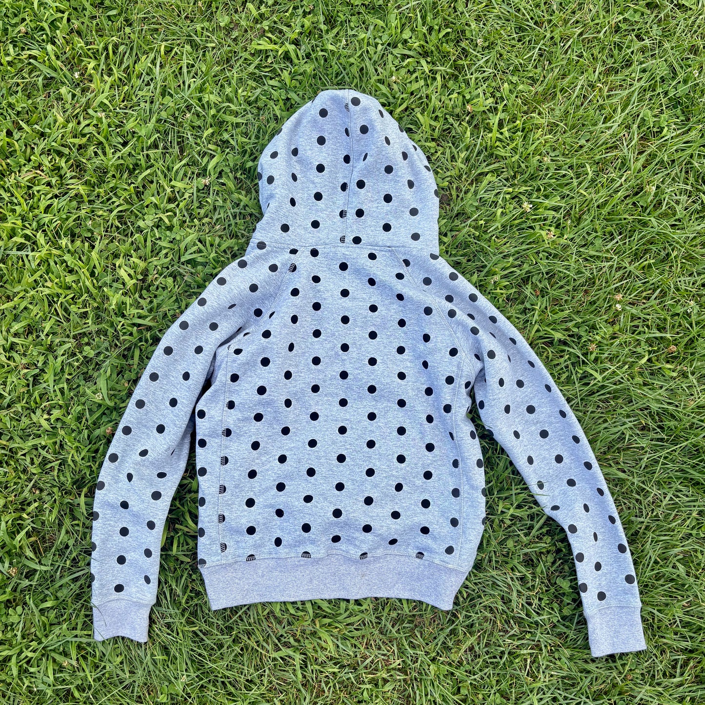 Polkadot Henley Hoodie